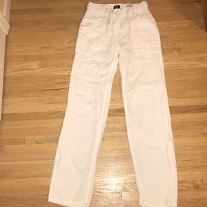 White Linen Pants
